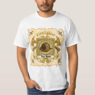 T-shirt van de koninklijke brandweervrouw