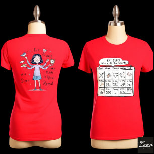 T-shirt van de koude cyclus