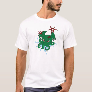 T-shirt van de Mannen van Angry Cthulhu