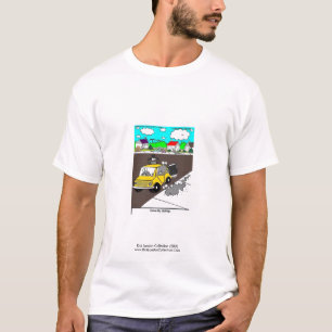 T-shirt van de Mannen van Cartoons van slakken/sla