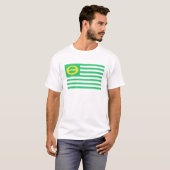 T-shirt van de Mannen van de ecologie (Voorkant volledig)