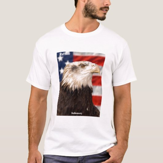 T-shirt van de Mannen van Eagle (Voorkant)