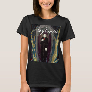 T-shirt van de nosferatu-klassiek vrouwtje