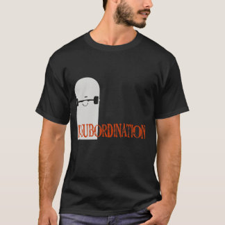 T-shirt van de ondergeschikte Schaats