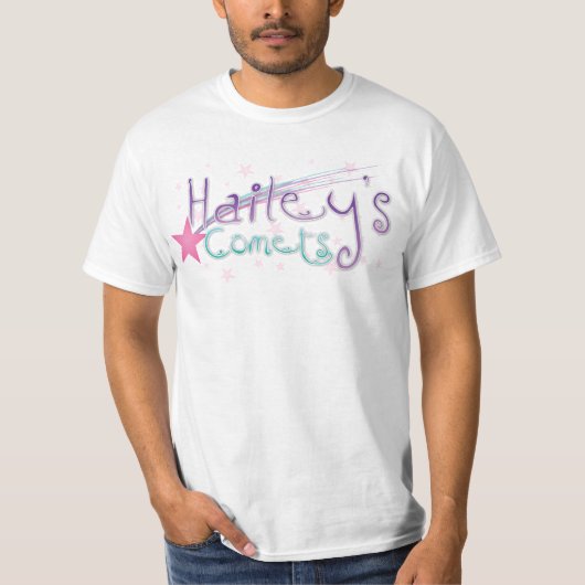 T-shirt van de riddervis van hailey (wit) (Voorkant)