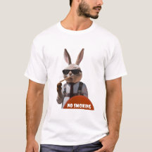 T-shirt van de rokin' Bunny