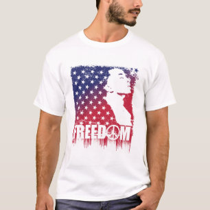 T-shirt van de vrijheid van mannen (L)