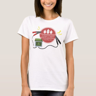 T-Shirt van de vrouwelijke Jumpstart Farmer
