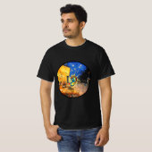 T-shirt Van Gogh Café Terrace Pop Art Ear Surrealism (Devant entier)