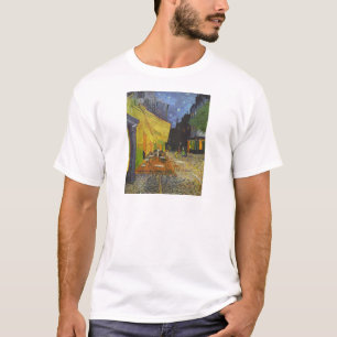 T-shirt Van Gogh Cafe Terrasse Post-impressionniste