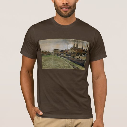 T-shirt Van Gogh Iron Mill in La Haye Fine Art (Devant)