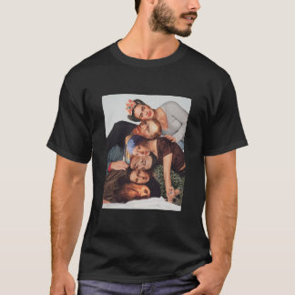 T-shirt van gogh monalisa frida...