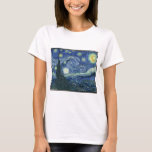 T-shirt Van Gogh Peintures :Starry Night Van Gogh<br><div class="desc">Profitez à tout moment de la beauté des peintures de Vincent Van Gogh. Un des tableaux les plus célèbres,  Starry Night Van Gogh est un chef-d'oeuvre classique. Maintenant,  vous pouvez profiter de Vincent Van Gogh Starry Night à tout moment.</div>