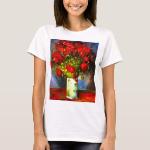 T-shirt Van Gogh Red Poppies