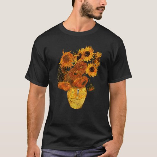 T-shirt Van Gogh retro (Devant)