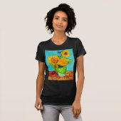 T-shirt Van Gogh Sunflowers (Devant entier)