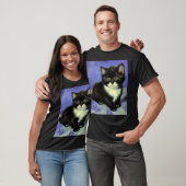 T-shirt Van Gogh Tuxedo Kitten (Unisexe)