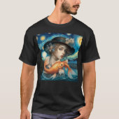 T-shirt Van Gogh Zodiac Pisces (Devant)