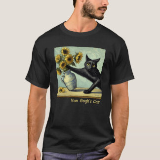 T-shirt Van Goghs Cat  friends