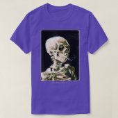 T-shirt Van Goghss Skeleton Strewear Mode G (Design devant)