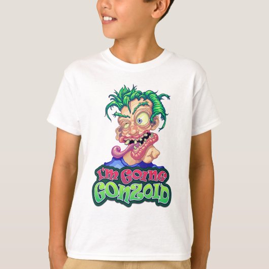 T-shirt van Gonzoid Kind (Voorkant)