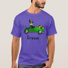T-shirt van Halloween Wedding Groom Frankenstein