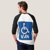 T-shirt Van Handicapé (Dos entier)