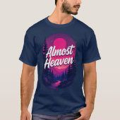 T-shirt van Heaven West Virginia (Voorkant)