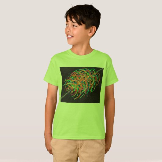 T-shirt van Heavy Ion Collisions kind (Voorkant volledig)