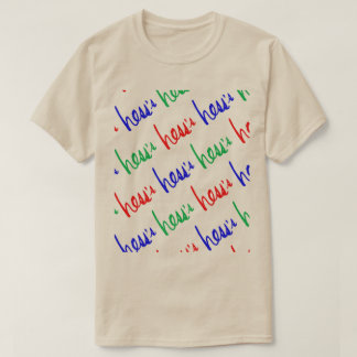 T-shirt van Hess