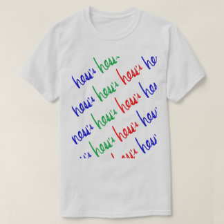 T-shirt van Hess