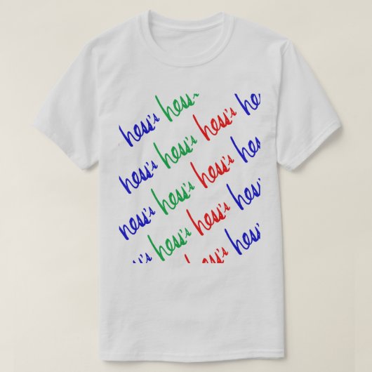 T-shirt van Hess (Design voorkant)