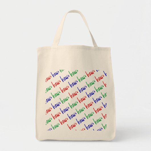 T-shirt van Hess Tote Bag (Voorkant)
