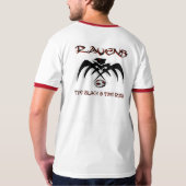 T-shirt van het hemd van het ravlies (Achterkant)