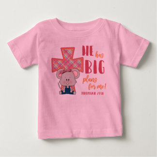 T-shirt van het kind, hij heeft grote plannen voor