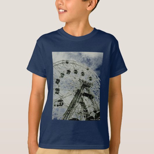 T-shirt van het Kind van het wiel (Voorkant)