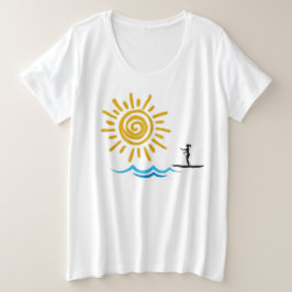 T-shirt van het paddleboard