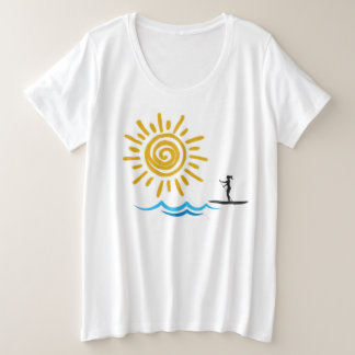 T-shirt van het paddleboard