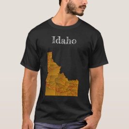 T-shirt van Idaho County & Highways