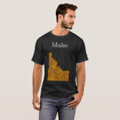 T-shirt van Idaho County & Highways (Voorkant volledig)