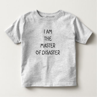 T-SHIRT van kind-"IK BEN DE "MASTER VAN DE RAMP"