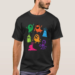 T-shirt van Kinder vuurwapens en lichte halloween
