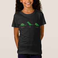 T-shirt van kinderen met dinosaurussen