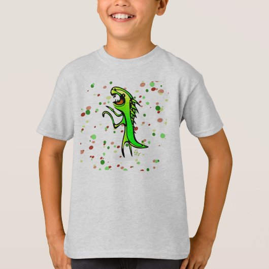 T-SHIRT van Kinderen op straat (Voorkant)