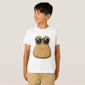 T-shirt van kinderen - Sad Baby Pou (Voorkant volledig)