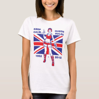 T-shirt van koningin Elizabeth Diamond Jubilee