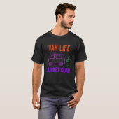 T-shirt Van Life Bucket Club Cheapest Restroom Money (Devant entier)