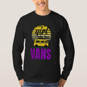 T-shirt Van Life Sun Surfer Girl Vanlife Just A Girl Who L
