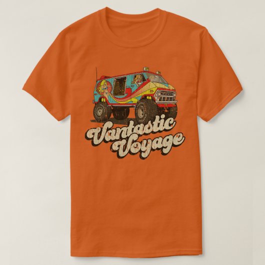 T-shirt Van Life Vantastic Voyage 1975 (Design devant)