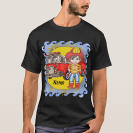 T-shirt van Little Firefighter